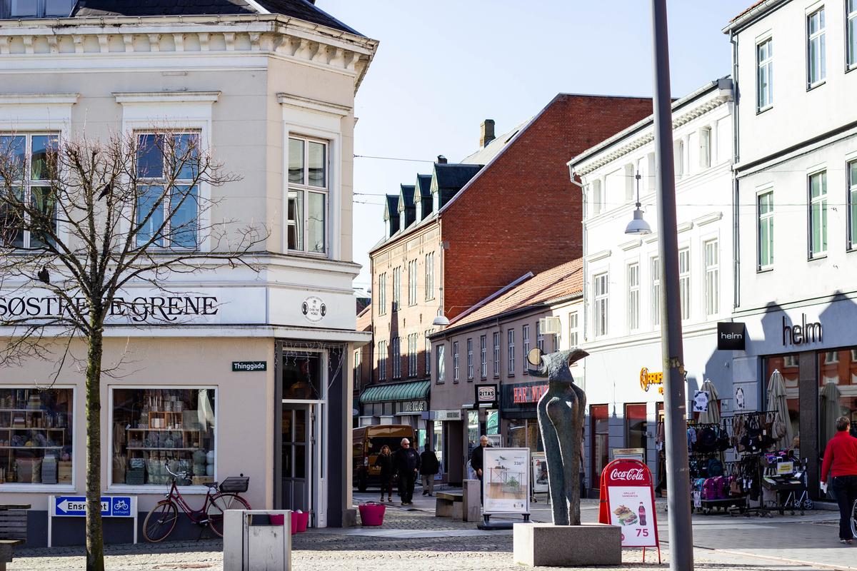 Gågaden i Skive