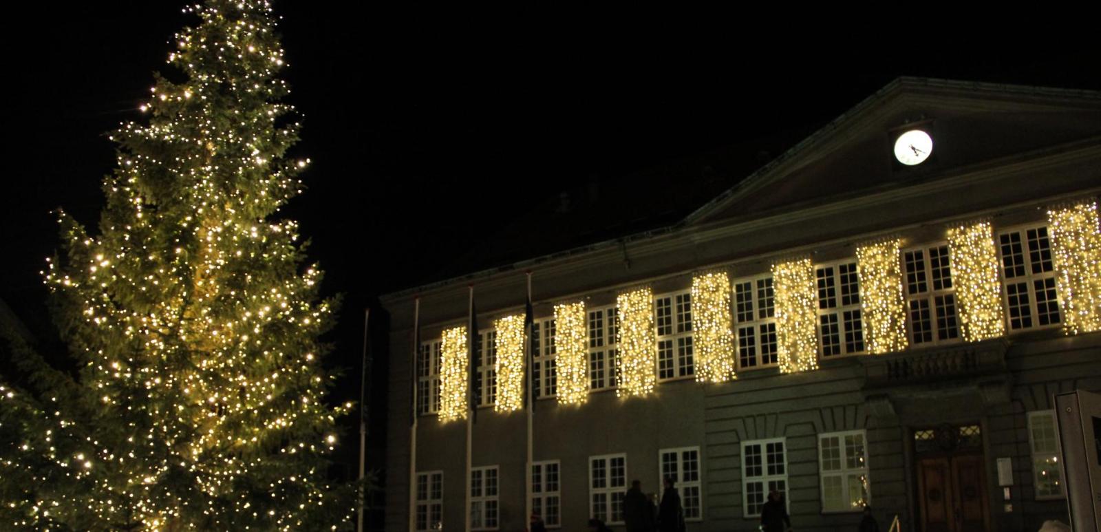 Jul i Struer, juletræ