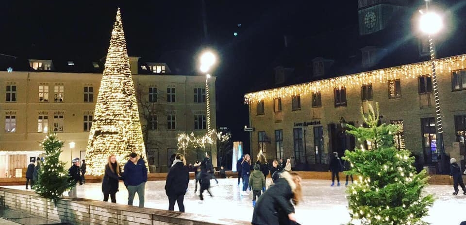 Skøjtebane Skive jul