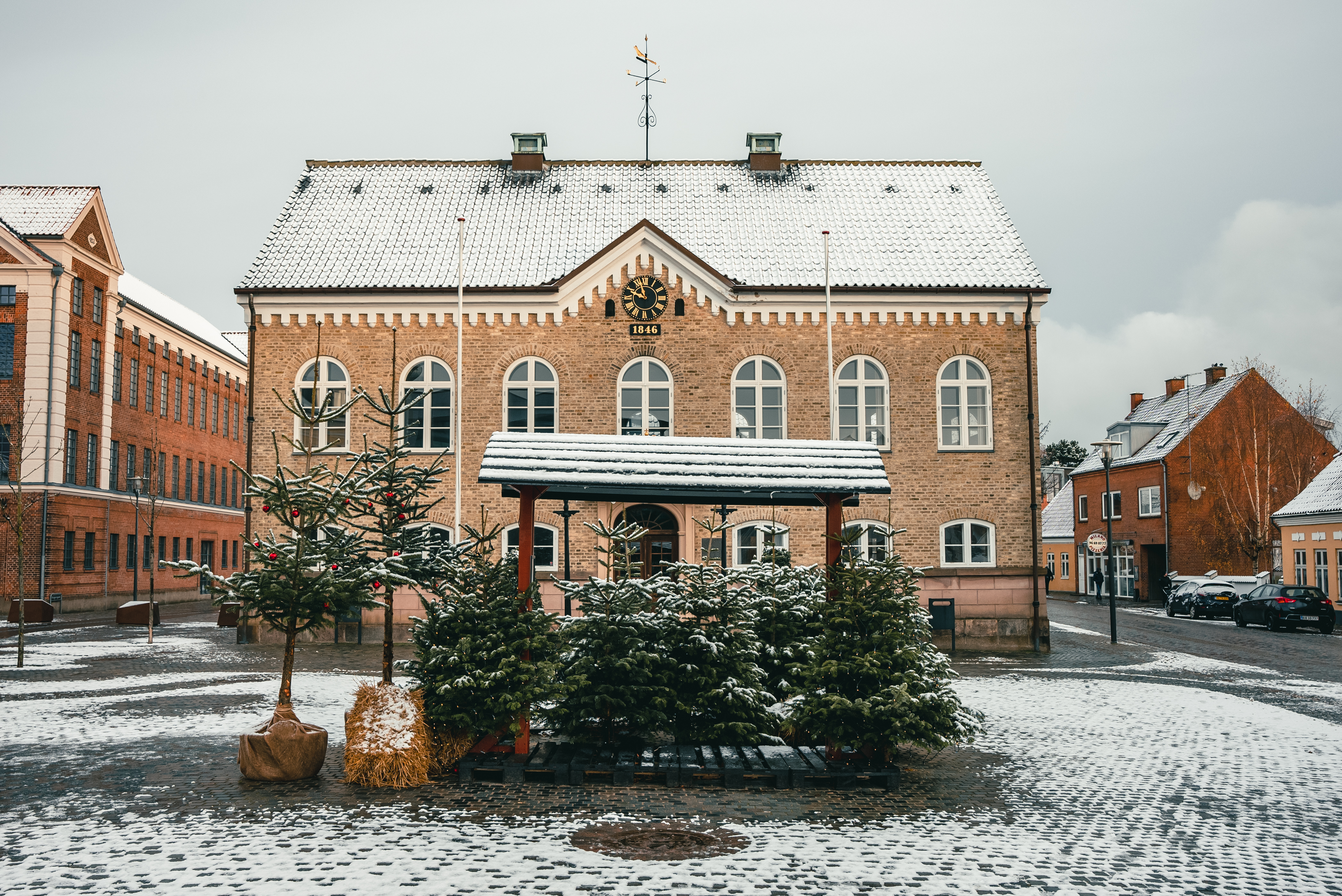 Jul, sne, Nykøbing Mors, Gl. Rådhus