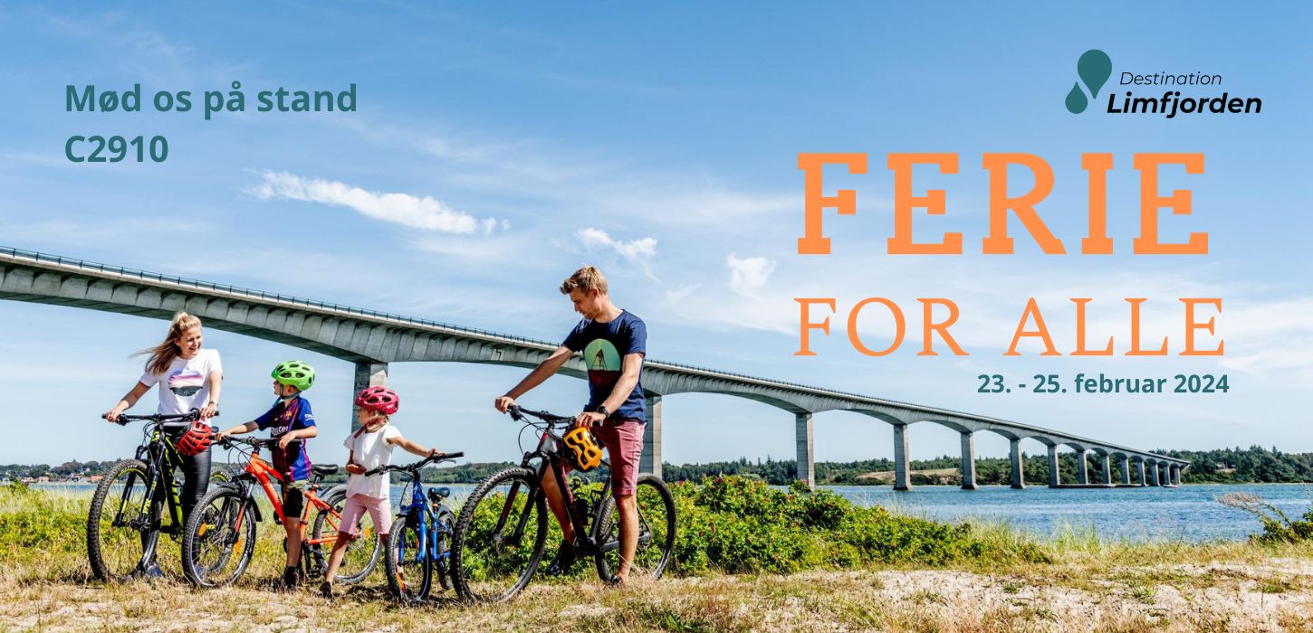 Destination Limfjorden deltager i Ferie for Alle 2024