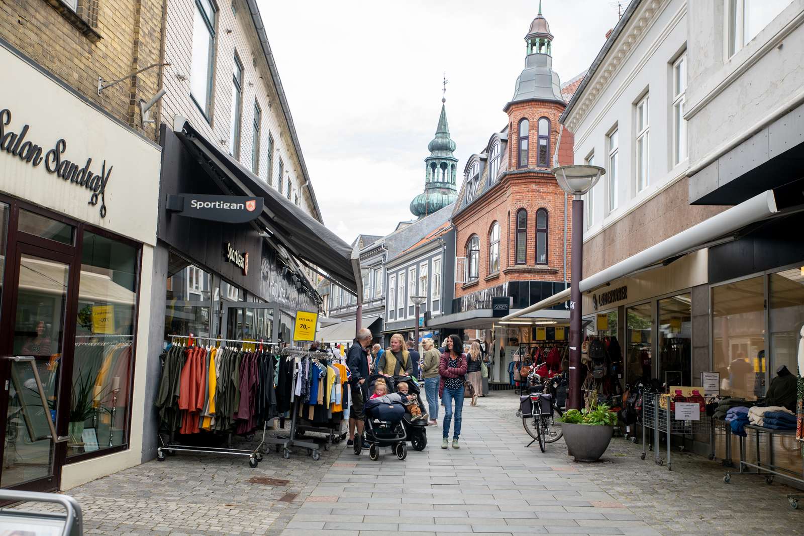Shopping i Lemvig by