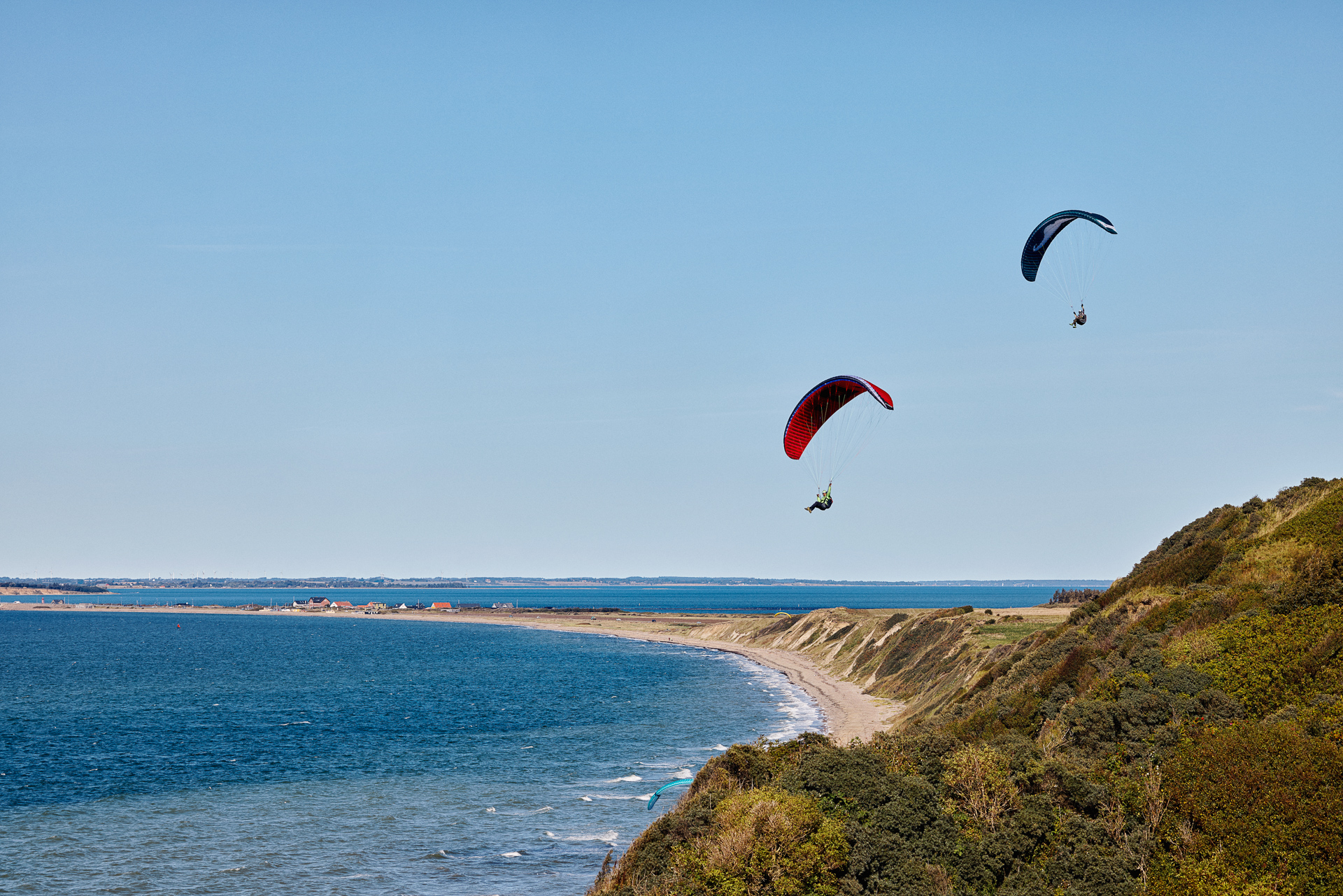 Paragliding, Toftum - Destination Limfjorden