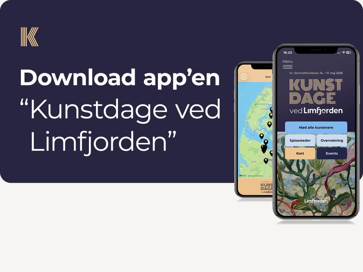 Download appen Kunstdage ved Limfjorden
