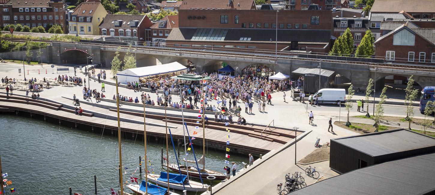 Struer Havn, sommer