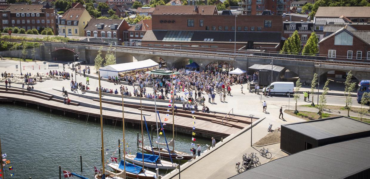 Struer Havn, sommer