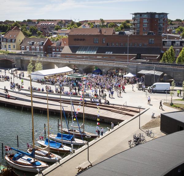 Struer Havn, sommer