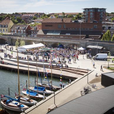 Struer Havn, sommer