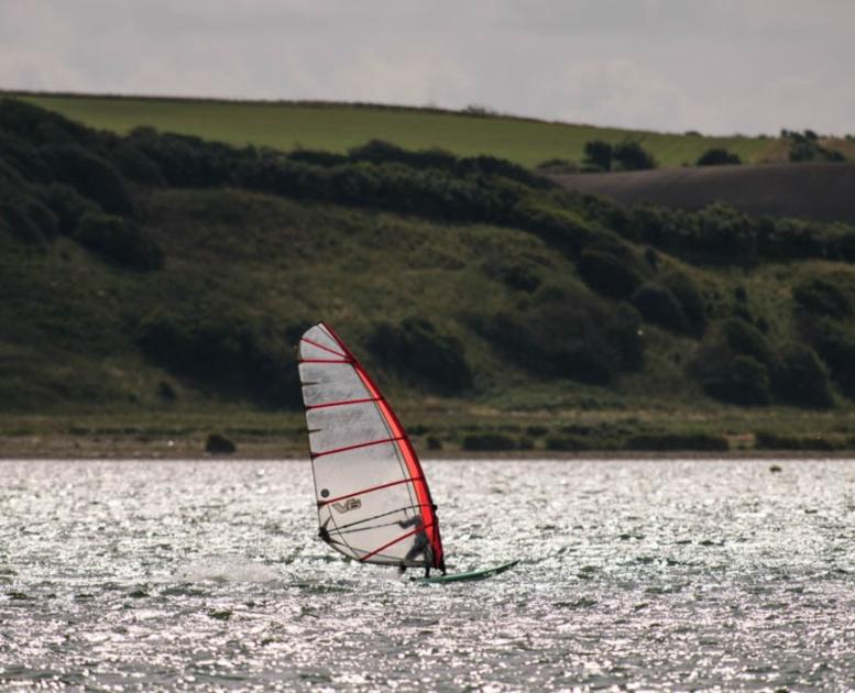 Windsurfing ved Limfjorden